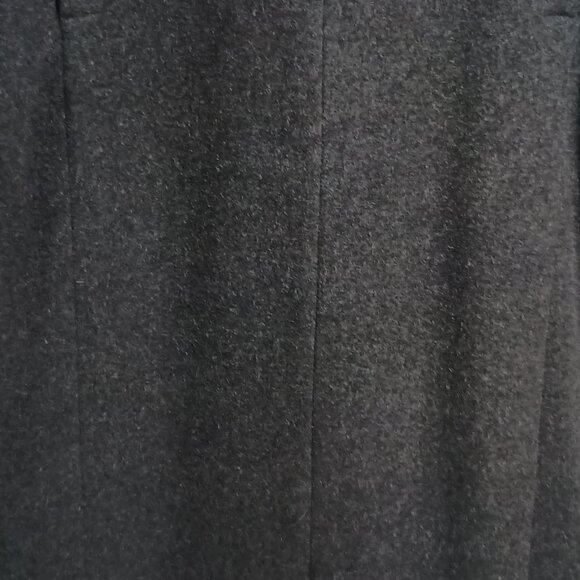 Donnybrook Women Full Length Wool Overcoat Size 12 Black Gray - Picture 15 of 16